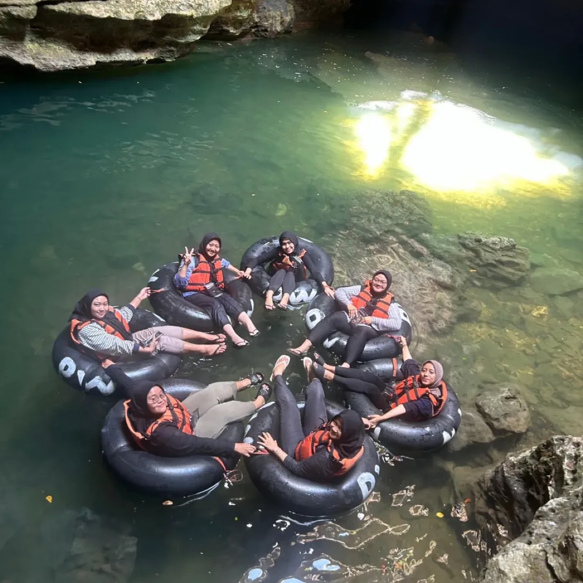 Tiket resmi cave tubing Goa Pindul murah